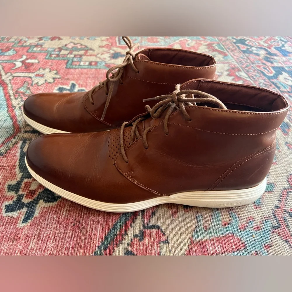 Men’s Brown Leather Chukka Boots
